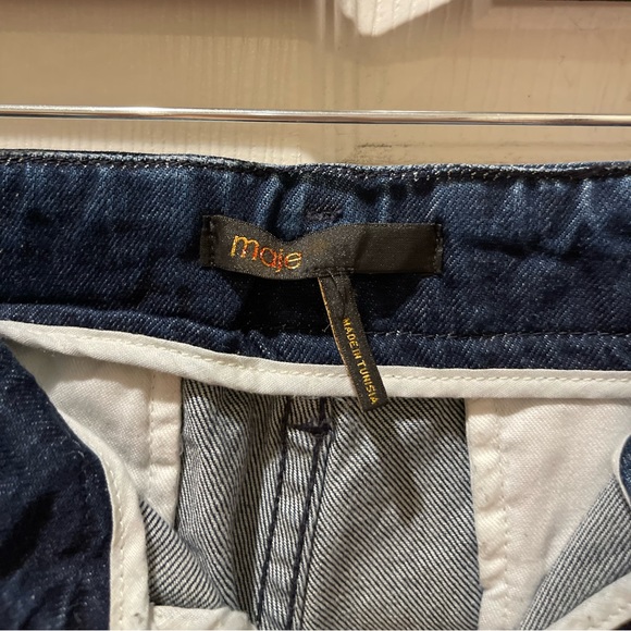 Maje Denim Wide Leg Pants - Picture 8 of 8